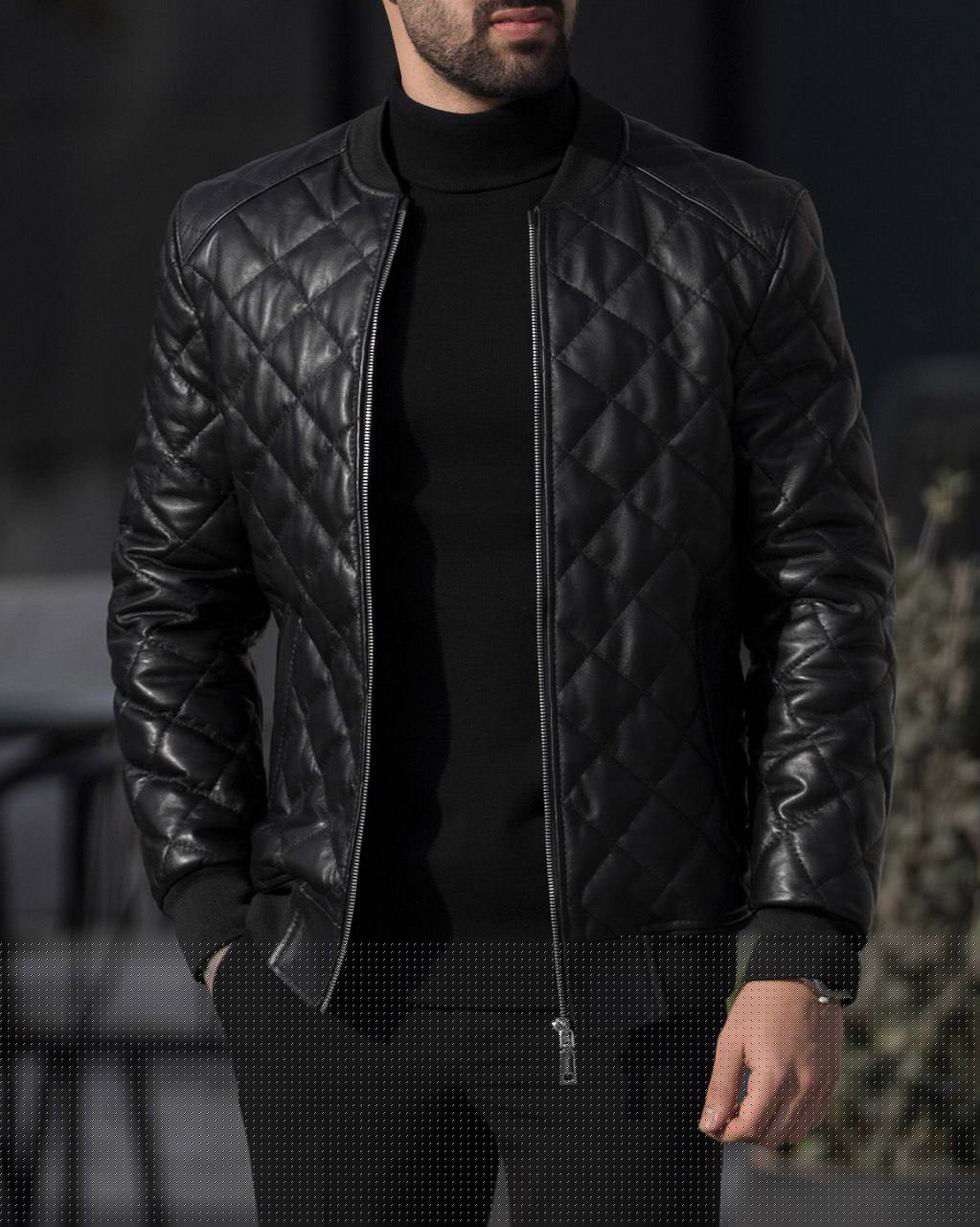 کاپشن چرمی Rogers 1 کاپشن چرمی Rogers - Image 1